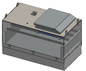 Tray Assy Battery + CounterWeight